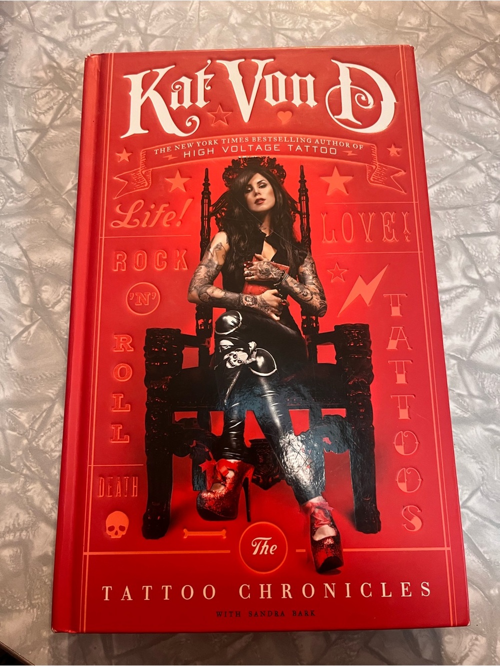Kat Von D The Tattoo Chronicles Hardcover Book